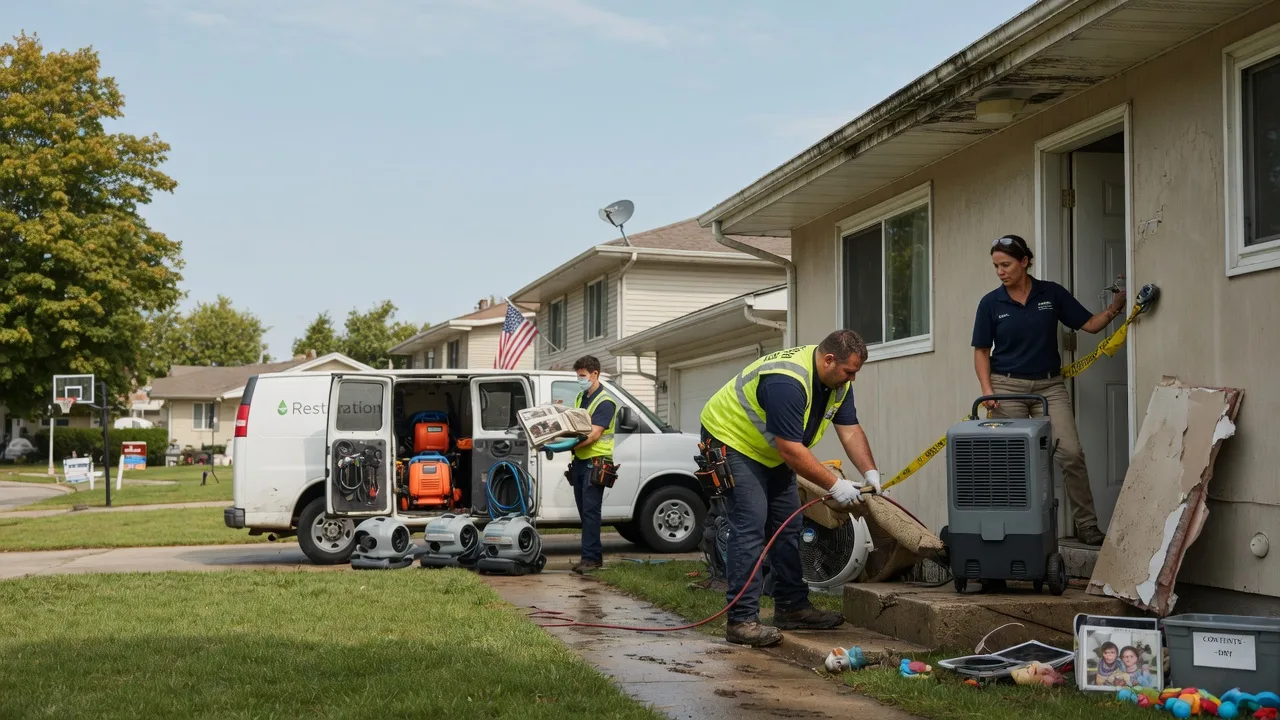 Water Damage Restoration in San Juan, TX near me
